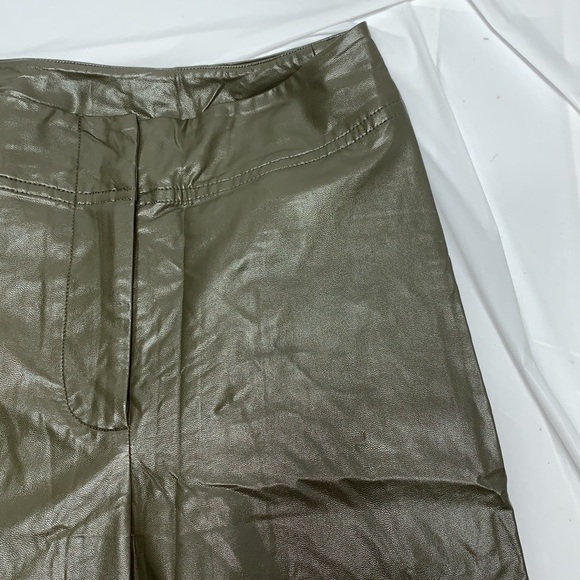 WOMEN’S Prologue Deep sea Green Rayon wide leg Pants Size 2 - Picture 7 of 10